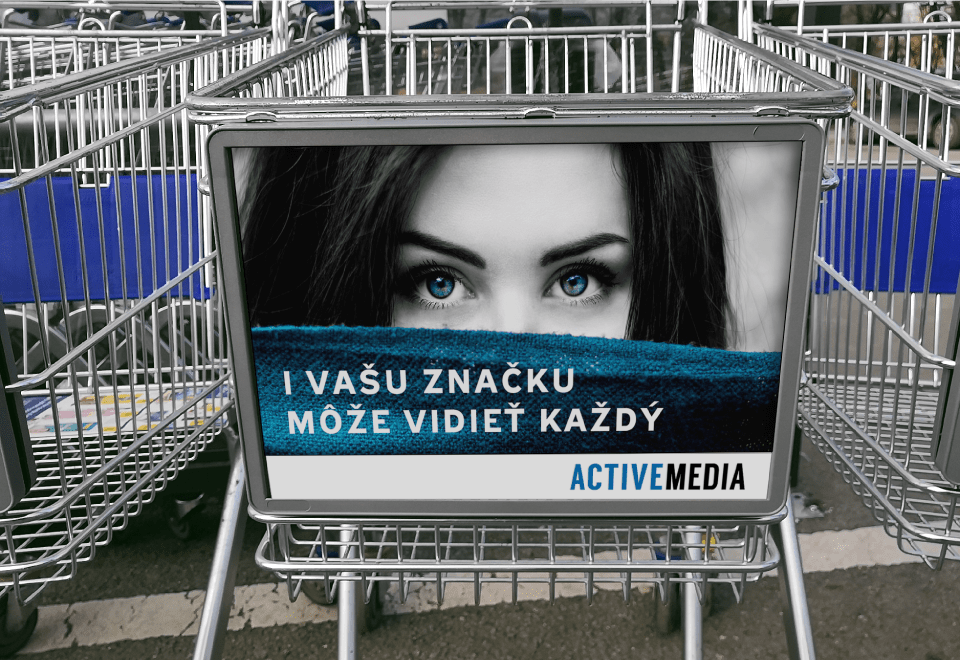 Shopping Trolley Advertisement